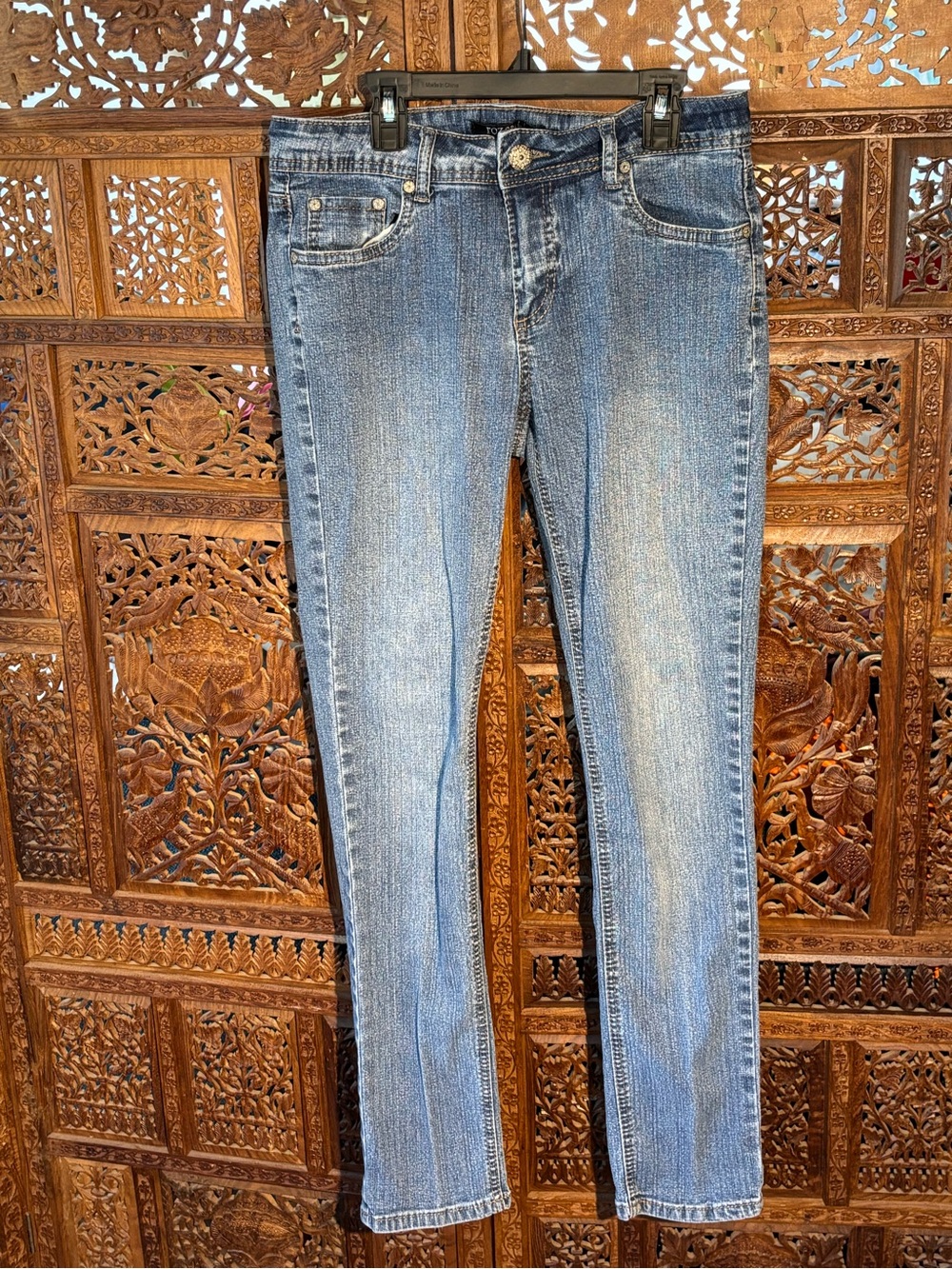 Roz & Ali Light Blue Straight Leg Jeans